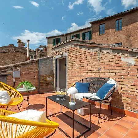 Lägenhet Mimosa- Loft Elegante Con Terrazza Nel Centro Di *